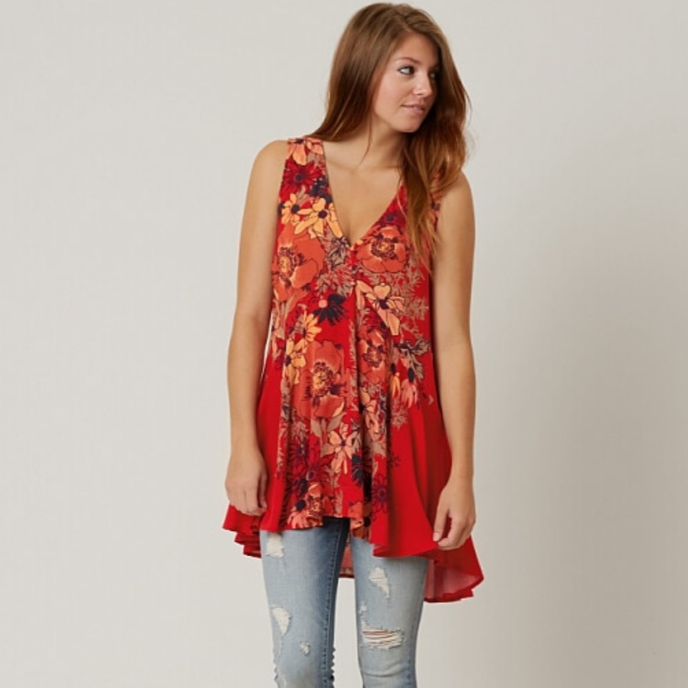 Free people backyard tunic dress